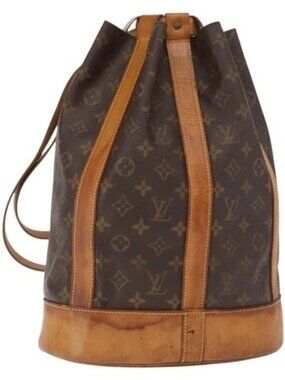 LOUIS VUITTON Monogram Randonnee PM Shoulder Bag M42243 LV Auth 164561A